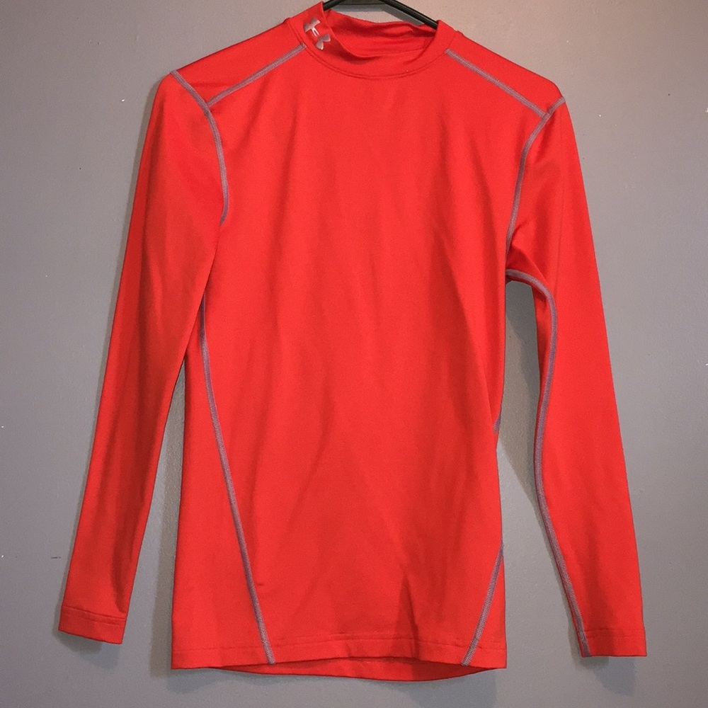 Orange compression long sleeve